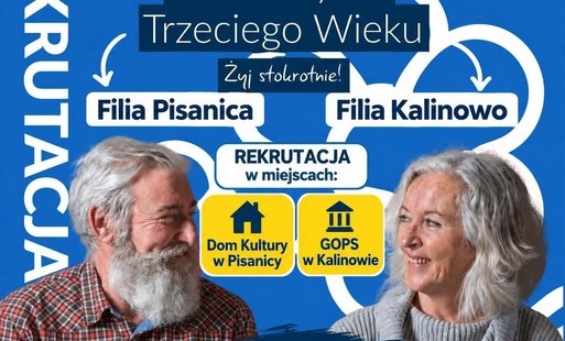 Zdjęcie do Zaczynamy rekrutację na Uniwersytet Trzeciego Wieku! 